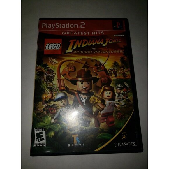 Sony Playstation 2 Greatest Hits Lego Indiana Jones The Original Adventures - Picture 1 of 3